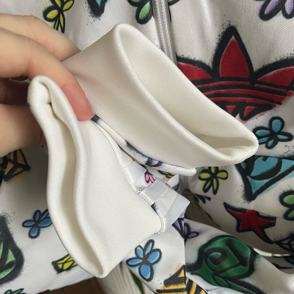 Adidas X Jeremy Scott zip cropped top - Picture 5 of 9